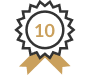 Flat 10-Year Warranty
